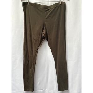 Women’s dip Olive Green Leggings Sz L
